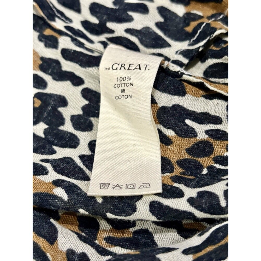 THE GREAT INC. Leopard “Reef Pant” Style# B029975L - Sz 2 (Med) - Ret. $185 - Picture 9 of 16
